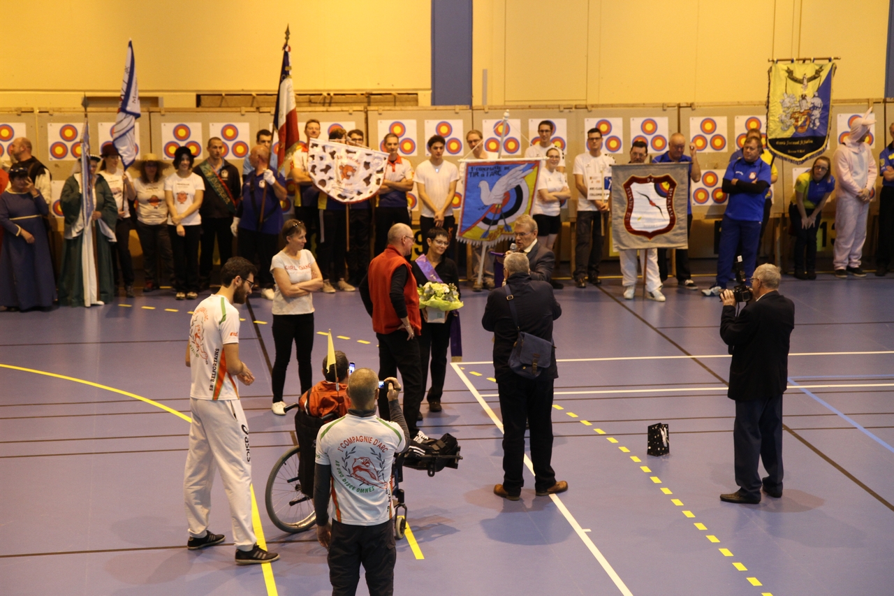 Les archers de la savoureuse au 24H internationales de Belfort 2018.